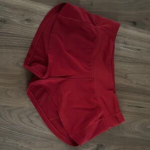 Women's Red Shorts